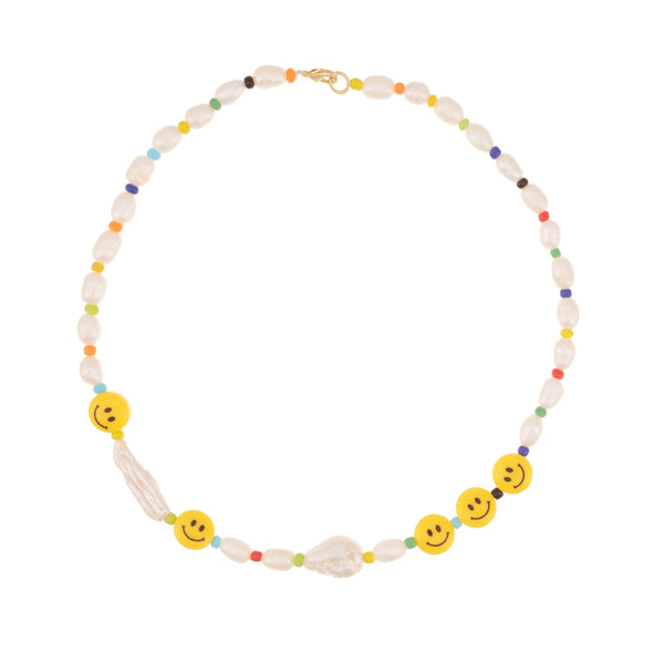 Talis Chains Pearly Smiley Choker