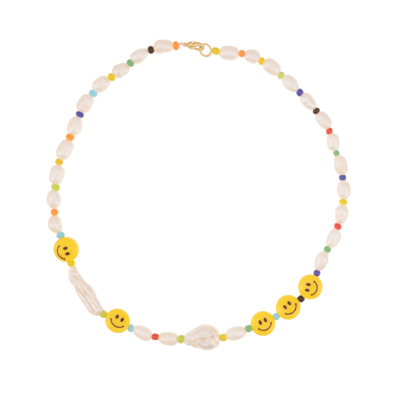 Talis Chains Pearly Smiley Choker