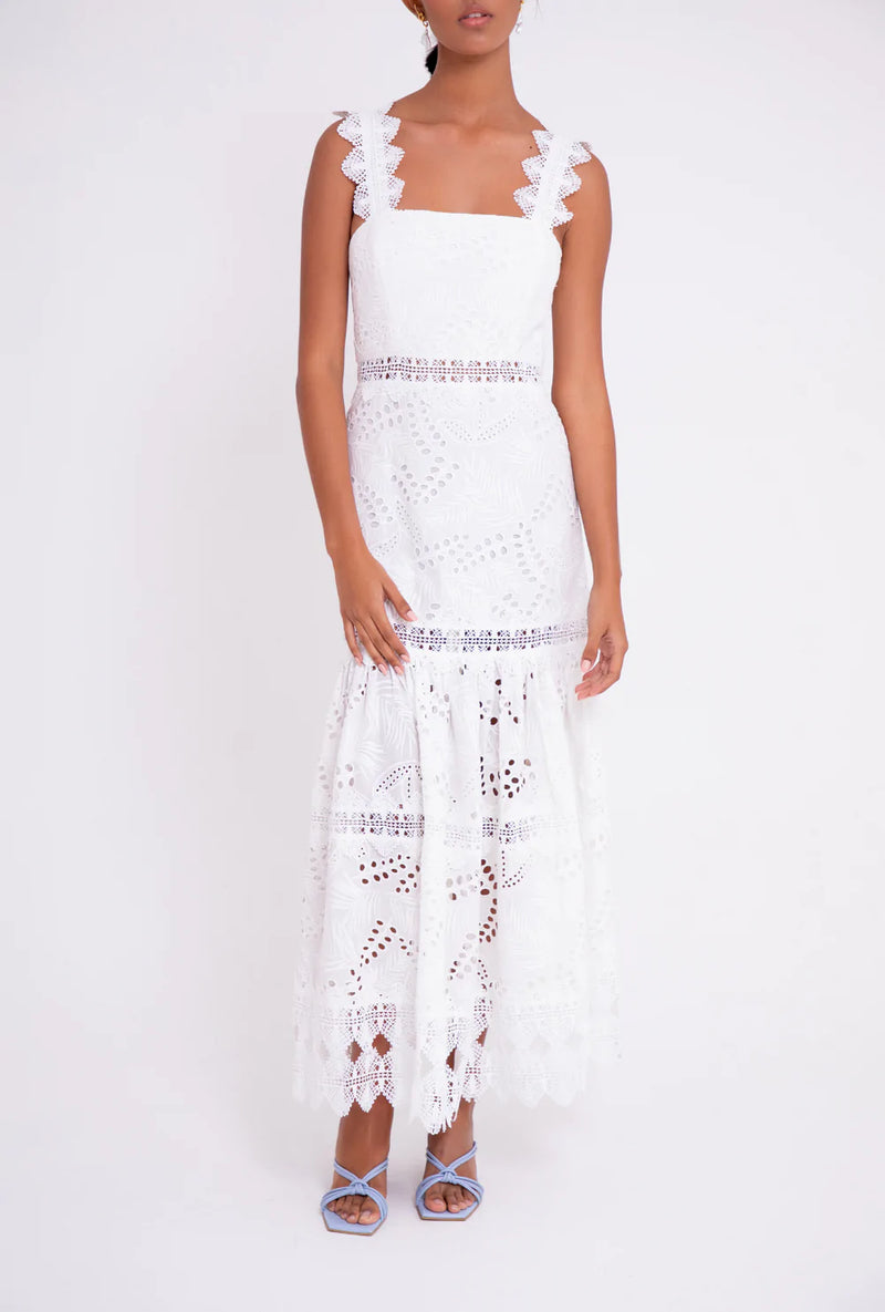 Waimari Sireneuse Dress White