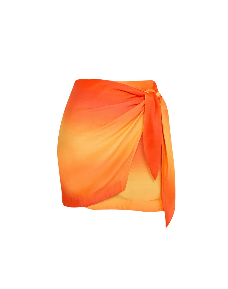 Vix Rai Orange Skirt