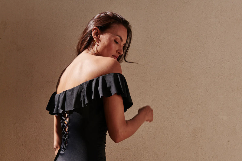 La blanca off the shoulder hotsell