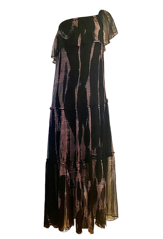 Lindsey Brown Mykonos Black Maxi Dress