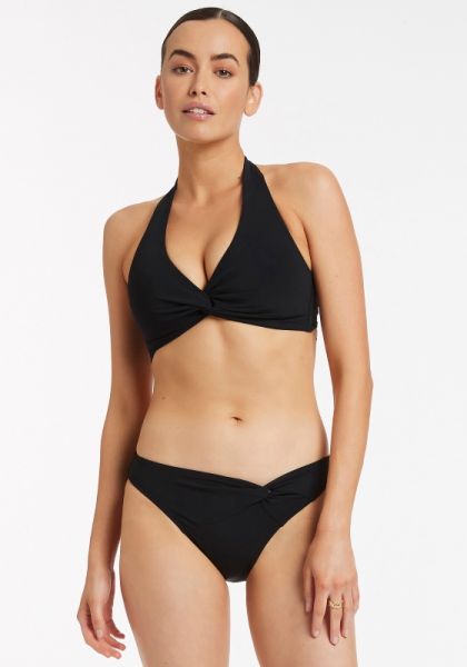 Jets Jetset D/DD Twist Bikini Black
