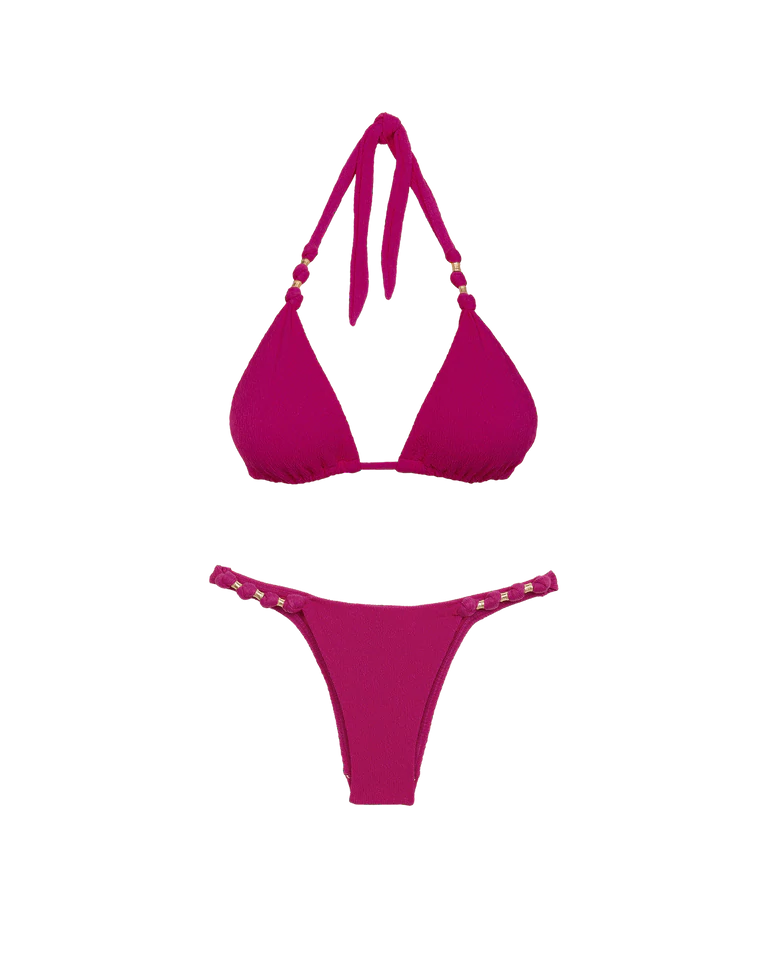 Vix Paula Bikini Set Firenze Pink (full bottom)